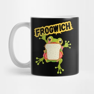 cute frog-witch Mug